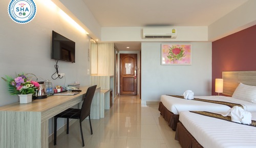 Habitación superior con 2 camas individuales