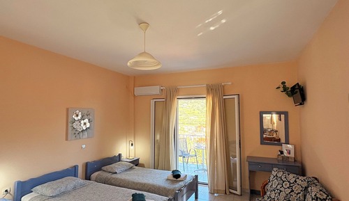 Habitación con 1 cama doble o 2 individuales