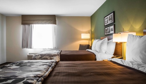 Habitación estándar, 2 camas de matrimonio, no fumadores