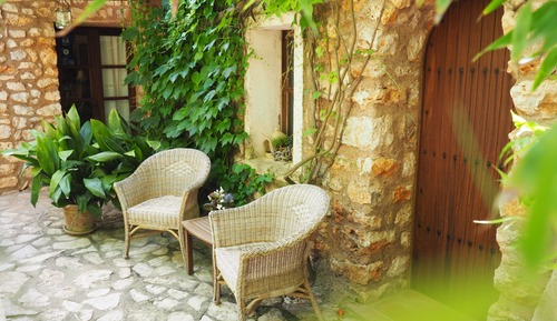 Habitación clásica, terraza, vistas al jardín