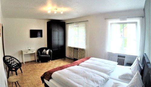 Habitación estándar doble, baño privado