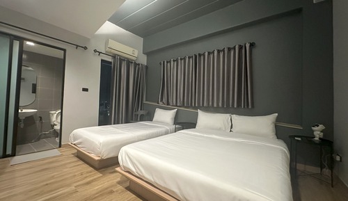 Habitación familiar, varias camas