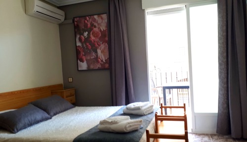 Habitación doble, terraza, vistas al mar
