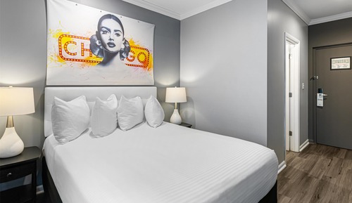 Habitación estándar, 1 cama de matrimonio, no fumadores, frigorífico y microondas