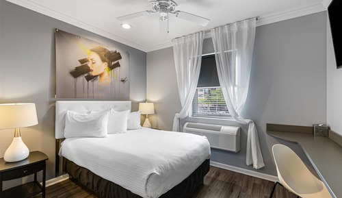 Habitación estándar, 1 cama doble, no fumadores, frigorífico y microondas