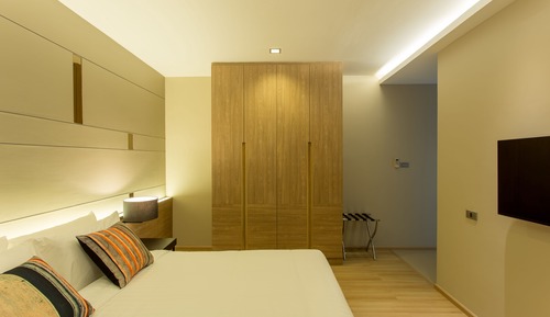 Suite, vistas al parque