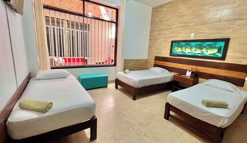 Habitación triple familiar