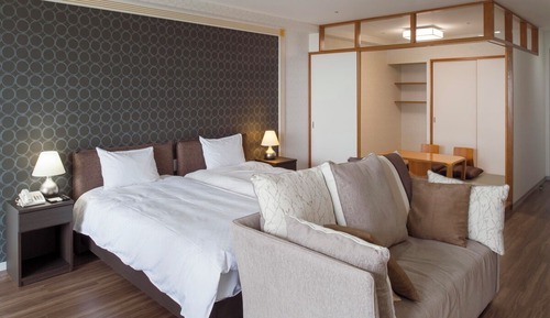 Habitación cuádruple de estilo japonés, no fumadores (Modern Japanese-Western-Style)