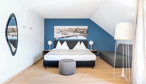 Suite junior, vistas al lago