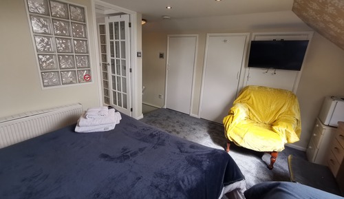 Habitación estándar doble, baño privado