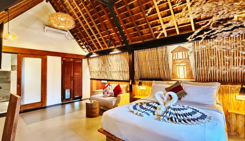 Bungalow Deluxe, 1 cama de matrimonio grande