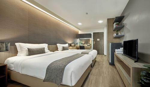 Habitación superior con 2 camas individuales