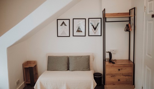 Habitación estándar doble, baño privado