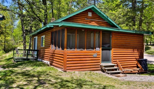 Cabaña, 2 habitaciones, vistas al lago (Cabin #5)