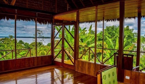 Bungalow, terraza, vistas al jardín (Quadruple)