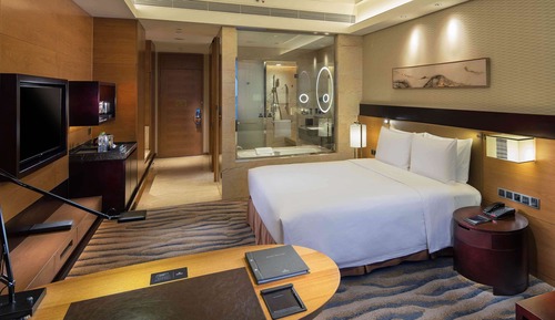Habitación Deluxe, 1 cama de matrimonio grande, vistas al mar