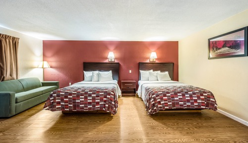 Suite estándar, 2 camas de matrimonio, no fumadores