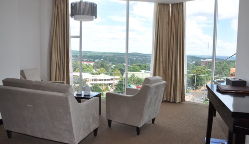 Suite Premier, 1 cama de matrimonio grande, vistas a la ciudad