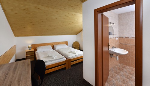 Habitación con 1 cama doble o 2 individuales