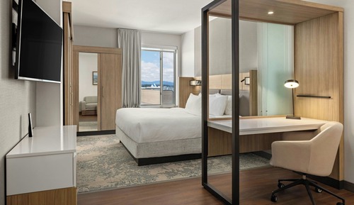 Suite, 1 cama de matrimonio grande con sofá cama (Hearing Accessible)