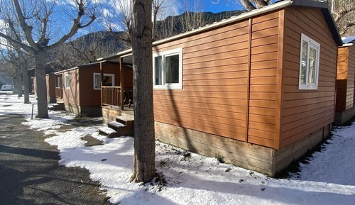 Casa móvil básica, 2 habitaciones (4 pax)