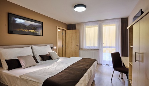 Habitación Deluxe doble, 1 habitación, balcón, en la zona del jardín