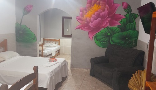 Habitación familiar, varias camas