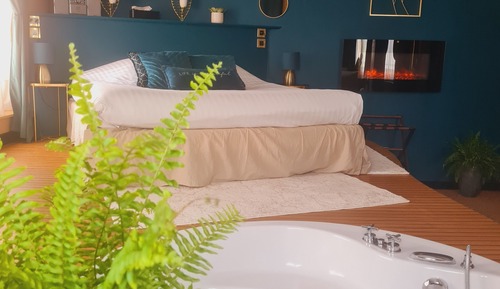 Habitación romántica doble, 1 cama doble