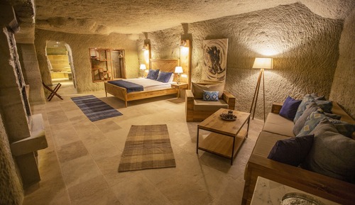 Suite Royal, sauna (cave)