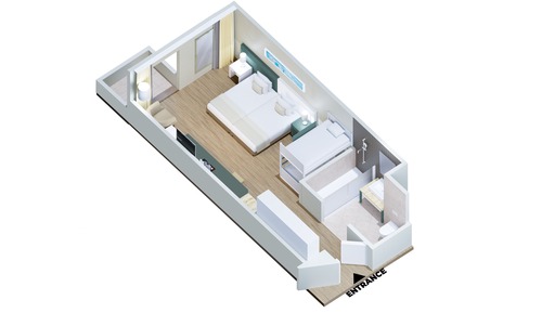 Habitación estándar, vistas al mar