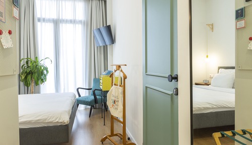 Habitación doble, vistas a la ciudad