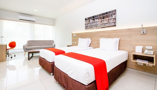 Habitación superior, 2 camas individuales