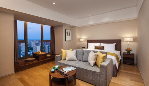 Estudio Premier, 1 cama de matrimonio grande