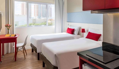 Apartamento estándar, 2 camas individuales
