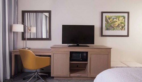 Habitación, 1 cama de matrimonio grande con sofá cama, no fumadores, frigorífico y microondas