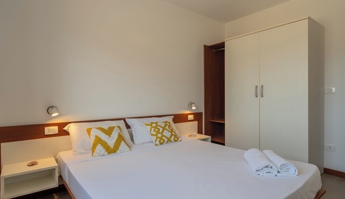 Apartamento superior, cocina básica, vistas al mar (Type D)