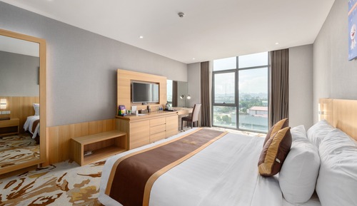 Habitación Deluxe doble, 1 cama de matrimonio grande