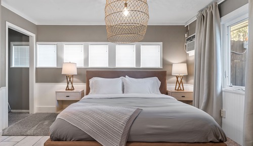 Suite, 1 cama de matrimonio grande con sofá cama, bañera de hidromasaje
