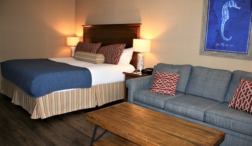 Habitación, 1 cama de matrimonio grande con sofá cama