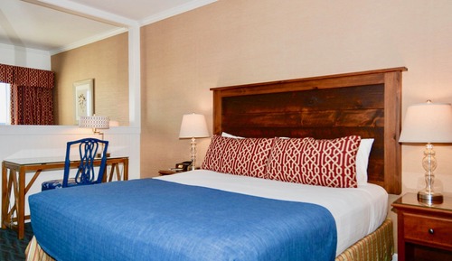 Habitación superior, 1 cama de matrimonio grande con sofá cama