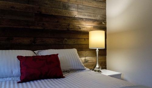 Cabaña Deluxe, 1 cama de matrimonio con sofá cama, no fumadores, cocina
