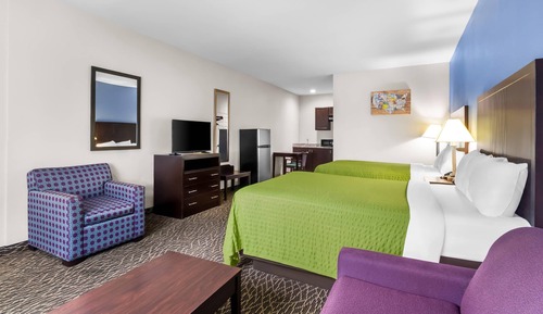 Habitación, 2 camas de matrimonio, no fumadores