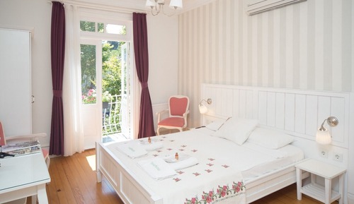 Habitación clásica doble, balcón