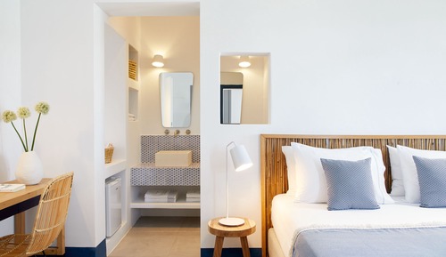 Suite, piscina privada (Milos breeze)