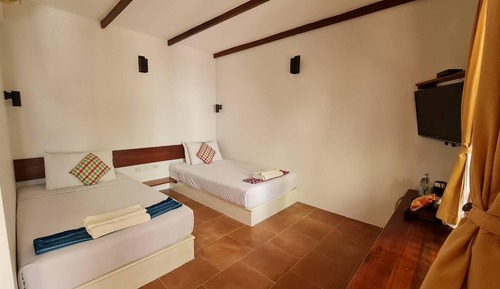 Estudio Deluxe, 2 camas individuales