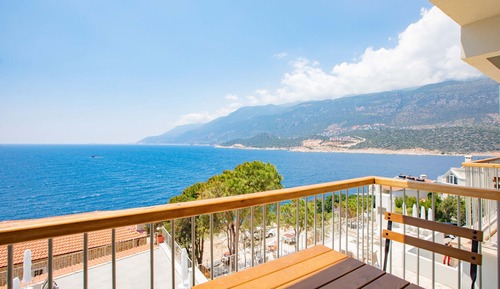 Habitación estándar con 2 camas individuales, vistas al mar