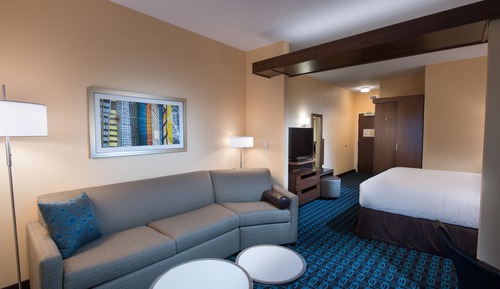 Suite, 1 cama de matrimonio grande con sofá cama, no fumadores (Hearing Accessible)
