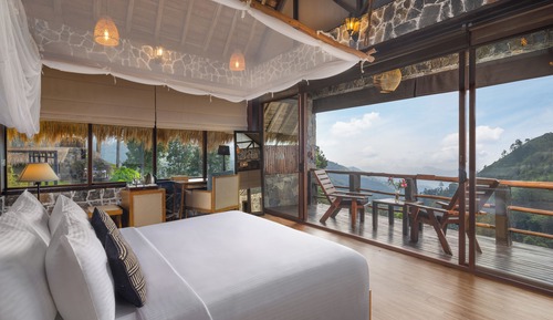 Habitación de luna de miel, vistas a la montaña