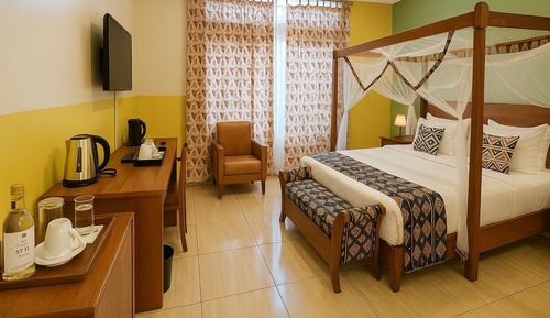 Habitación Deluxe doble, bañera de hidromasaje
