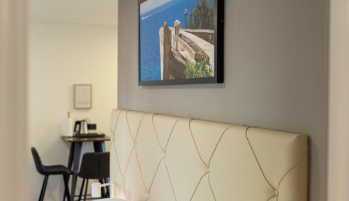 Suite estudio, balcón, vistas al patio